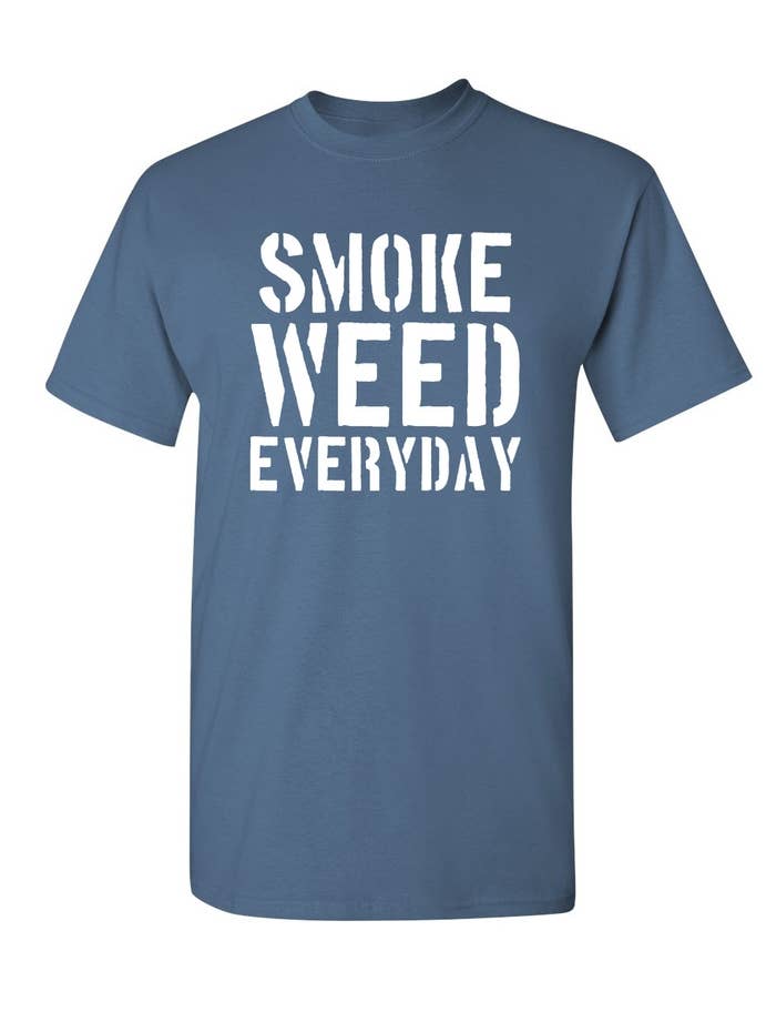 Feelin Good Tees - Wholesale Screen Printed T-Shirt - Unisex - Smoke Weed Everyday2