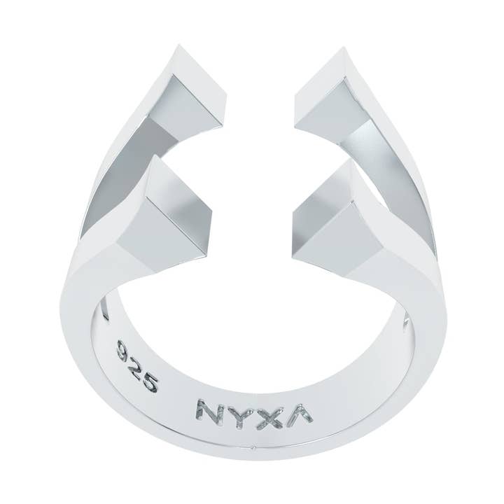 Anillo Atlas de plata esterlina para venta al por mayor de NYXA