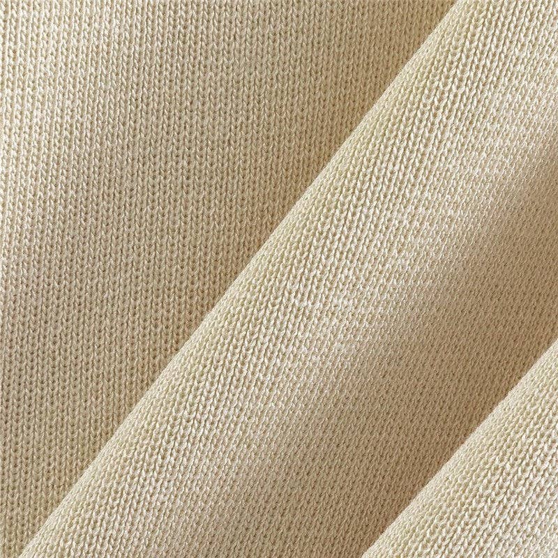 UZ Wholesale Store - Wholesale Top & Pant Set (NOT Loungewear) - Women's - Color Block Round Neck Knit Cardigan And Long Pants Set4