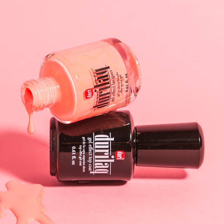 Call Me Maybe Coral Pink Gel Effect Nail Polish for wholesale by Duri Cosmetics