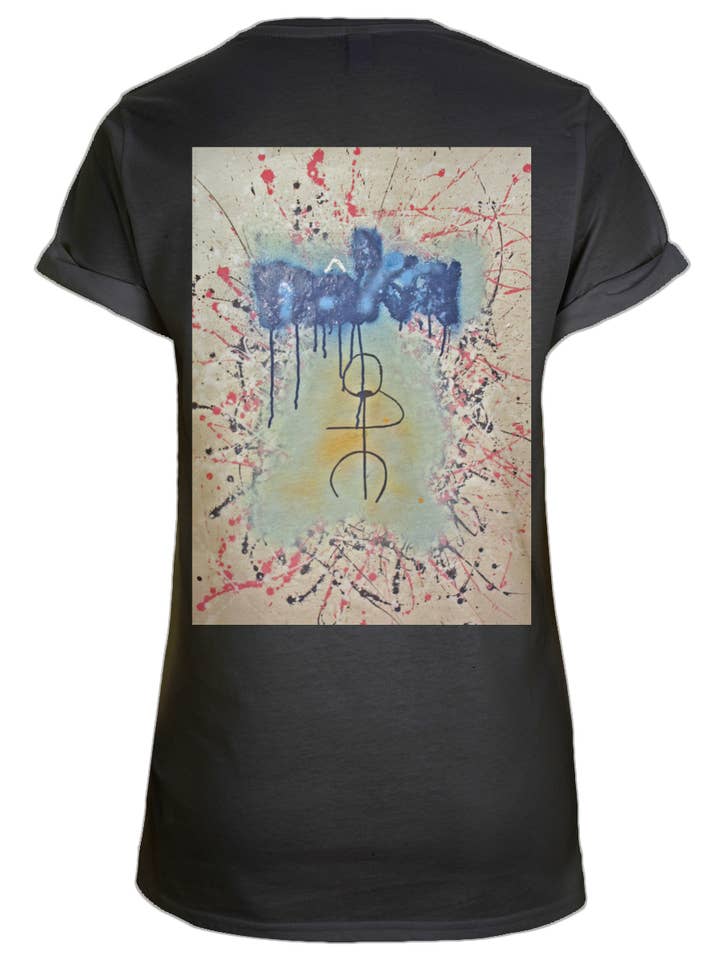 Camiseta feminina de manga enrolada - wise master builder por atacado de Noka