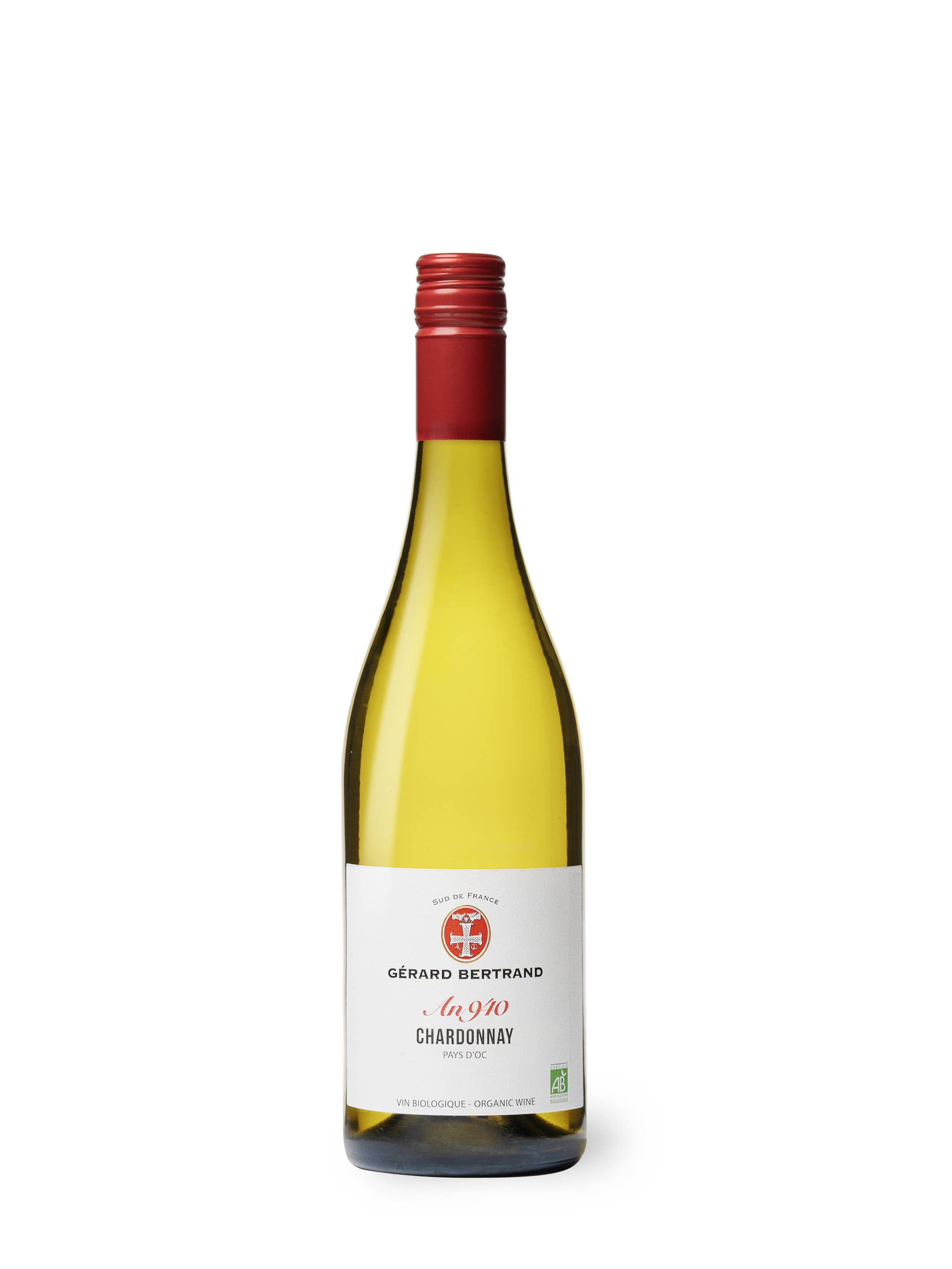 Gérard Bertrand - Wholesale White Wine - Heritage "Year 940" Chardonnay 2023 75cl Organic