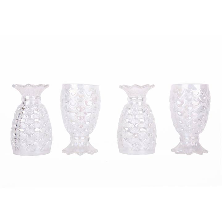 Helio Ferretti - Wholesale Drinking Glass/Cup - PACK OF 4 GLASSES "THE QUEEN OF FRUITS" HF1