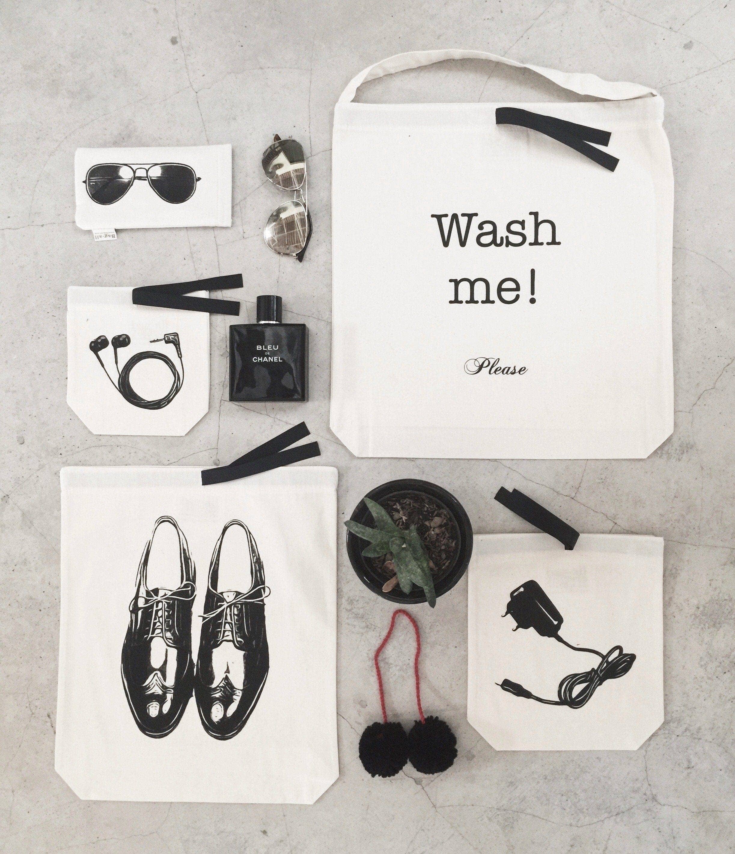 Bag-All - Wholesale Laundry Bag - Wash Me, Laundry Bag, Cream4