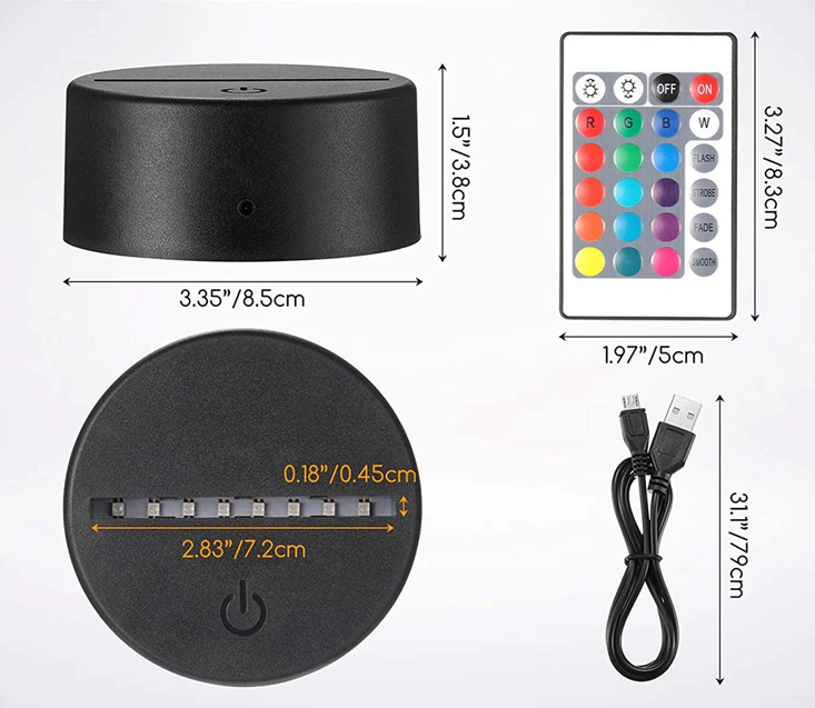 The 308 Collective - Wholesale Accent/Desk Lamp - Dolphin LED Lamp | Marine Life Swimming Dolphins Light13