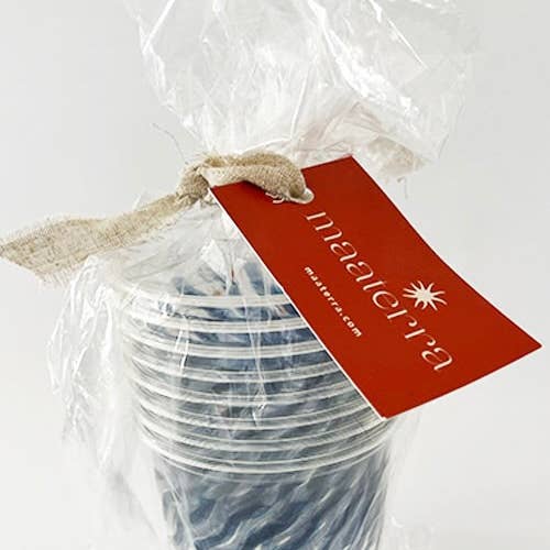 maaterra - Wholesale Disposable Cup - Beautifully Designed Compostable Cups | Ocean Waves4