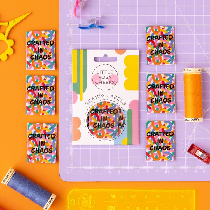 Little Rosy Cheeks - Wholesale Craft supplies - CRAFTED IN CHAOS - Sewing Labels Tags2