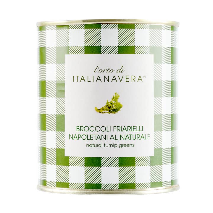 ITALIANA VERA S.R.L. - Wholesale Pickled Vegetables - NATURAL NEAPOLITAN FRIARIELLI BROCCOLI 800g0