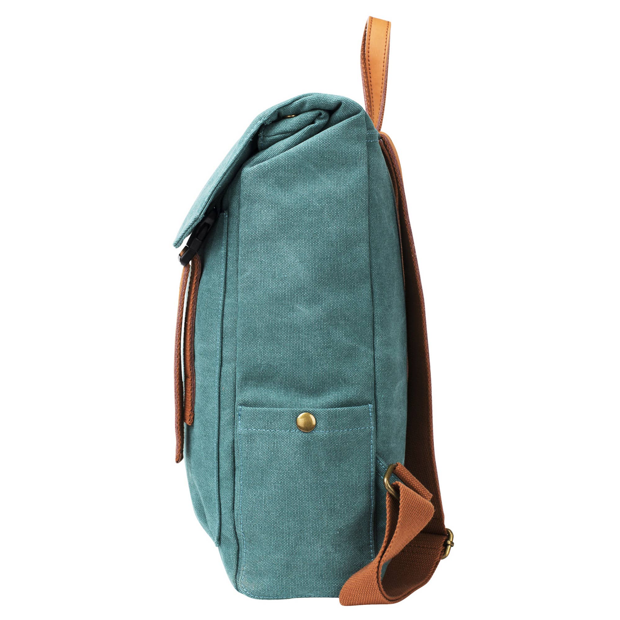 ZEDE PARIS – Großhandel Rucksack – Damen – Quai de la Gare (XL) - Rucksack aus Leinen und Leder16