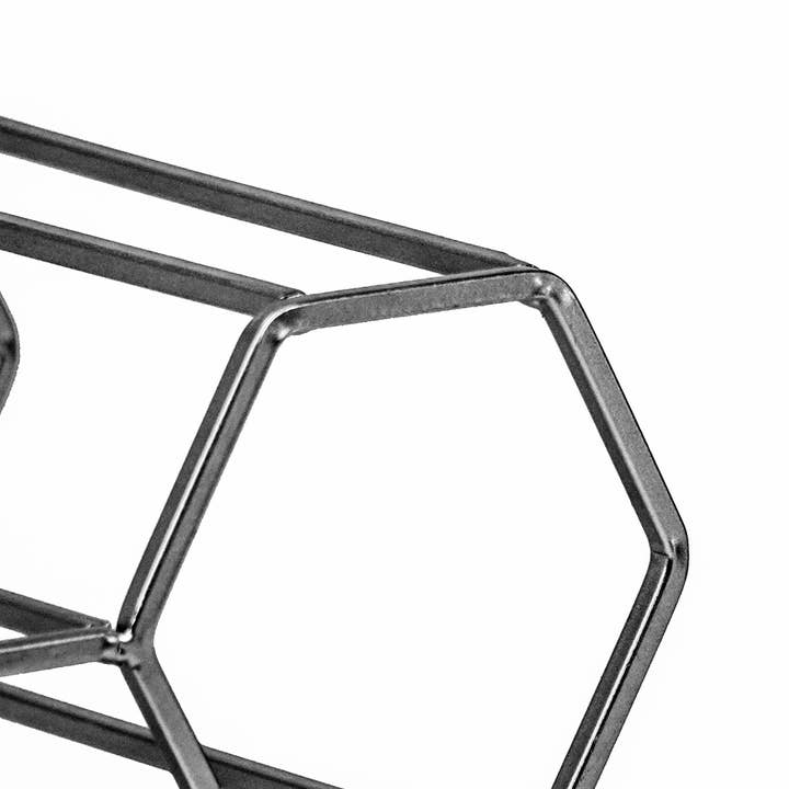 Housevitamin bv - Wholesale Wine Rack - HV Wine Rack - Metal - Black - 44,5x15,5x29cm