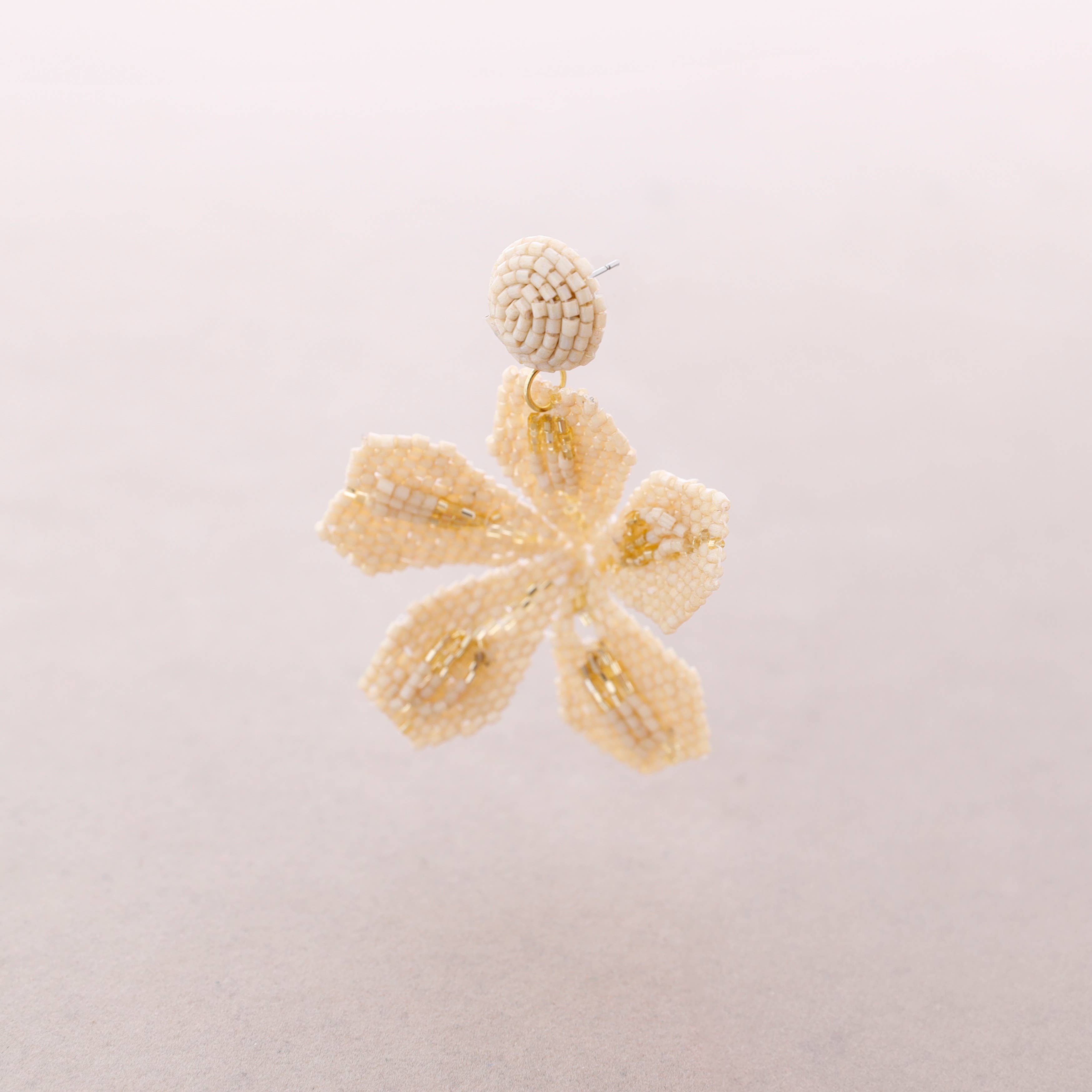 Sonata - Wholesale Snap Jewelry - Floral Beaded Earrings6