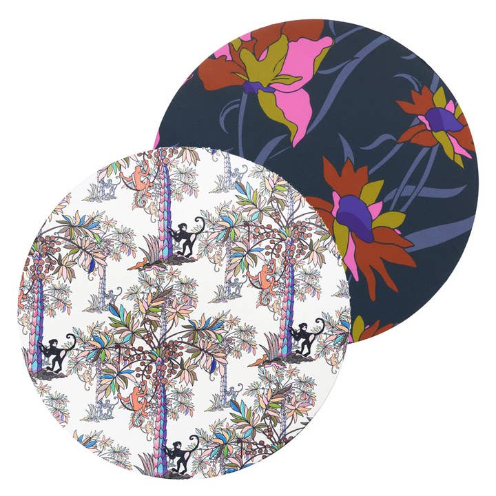 2 silke effekt underplader for engroshandel hos Maria Vittoria Atelier