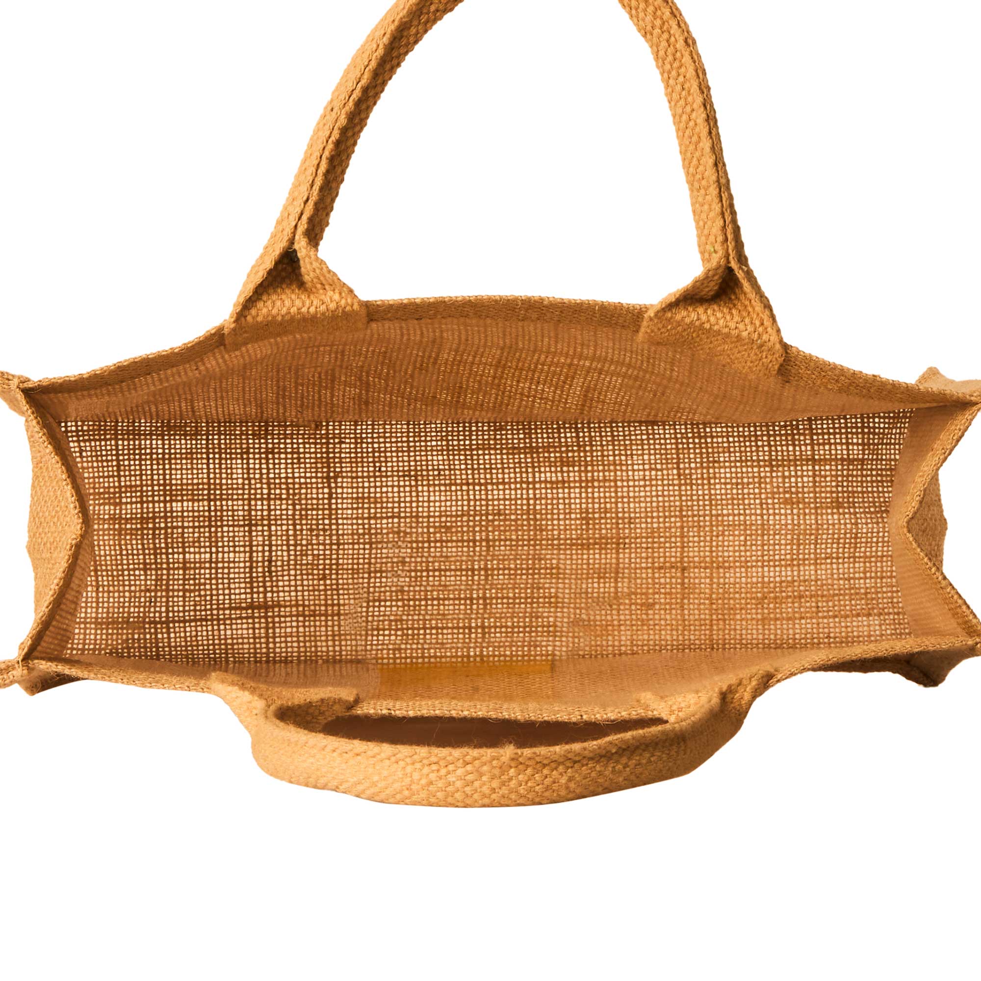 ecojutebags – Großhandel Lebensmittel-/Einkaufstasche – 12er-Pack Jute-Einkaufstaschen 20 cm H x 30 cm L x 10 cm B Wiederverwendbare Taschen8