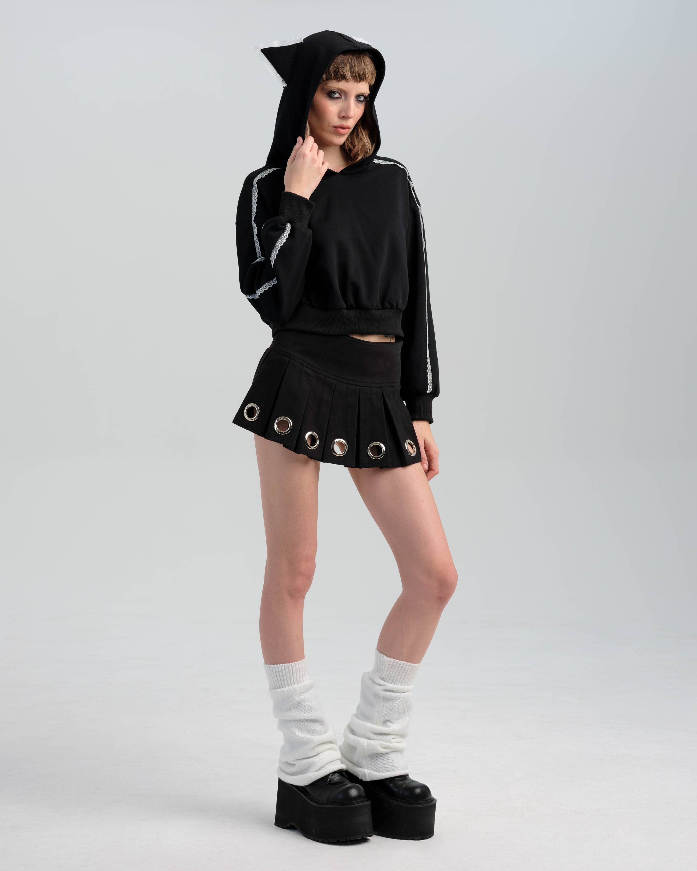 Pretty Damage - Wholesale Hoodie - Women's - Sabrina Hoodie1