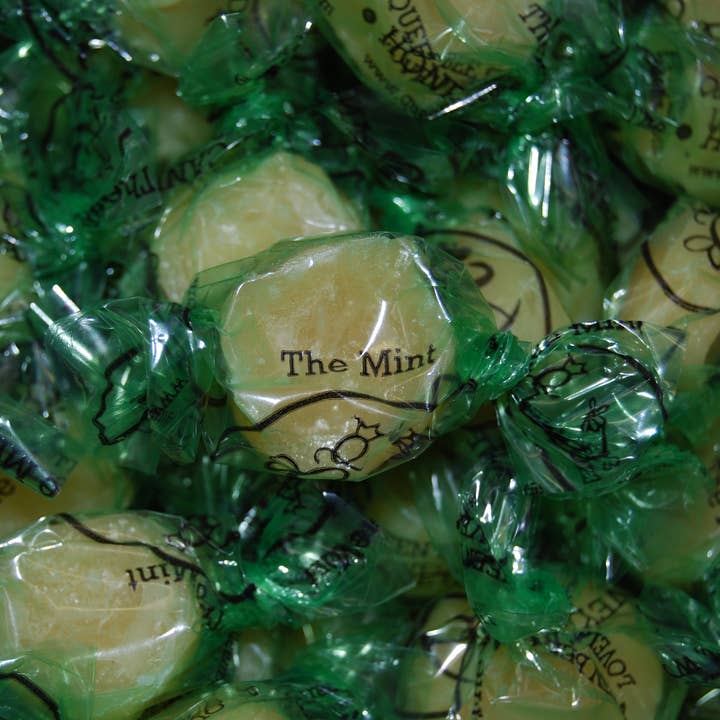 The Mint Honey Caramels for wholesale by Queen Bee Gardens