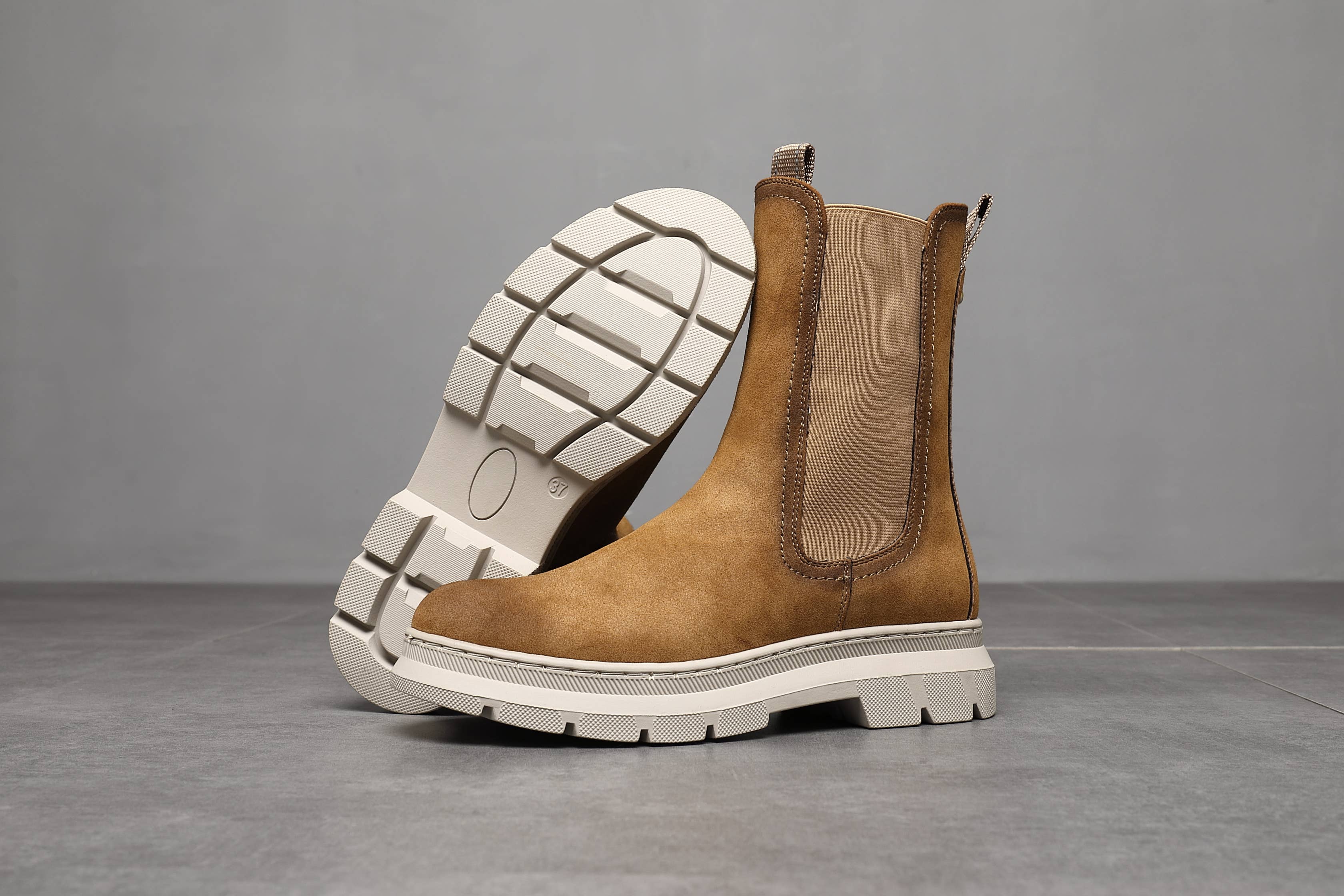 Top Staka – wholesale Boots – Women’s – A2306 WOMEN Faux Suede Leather- mid calf boots4