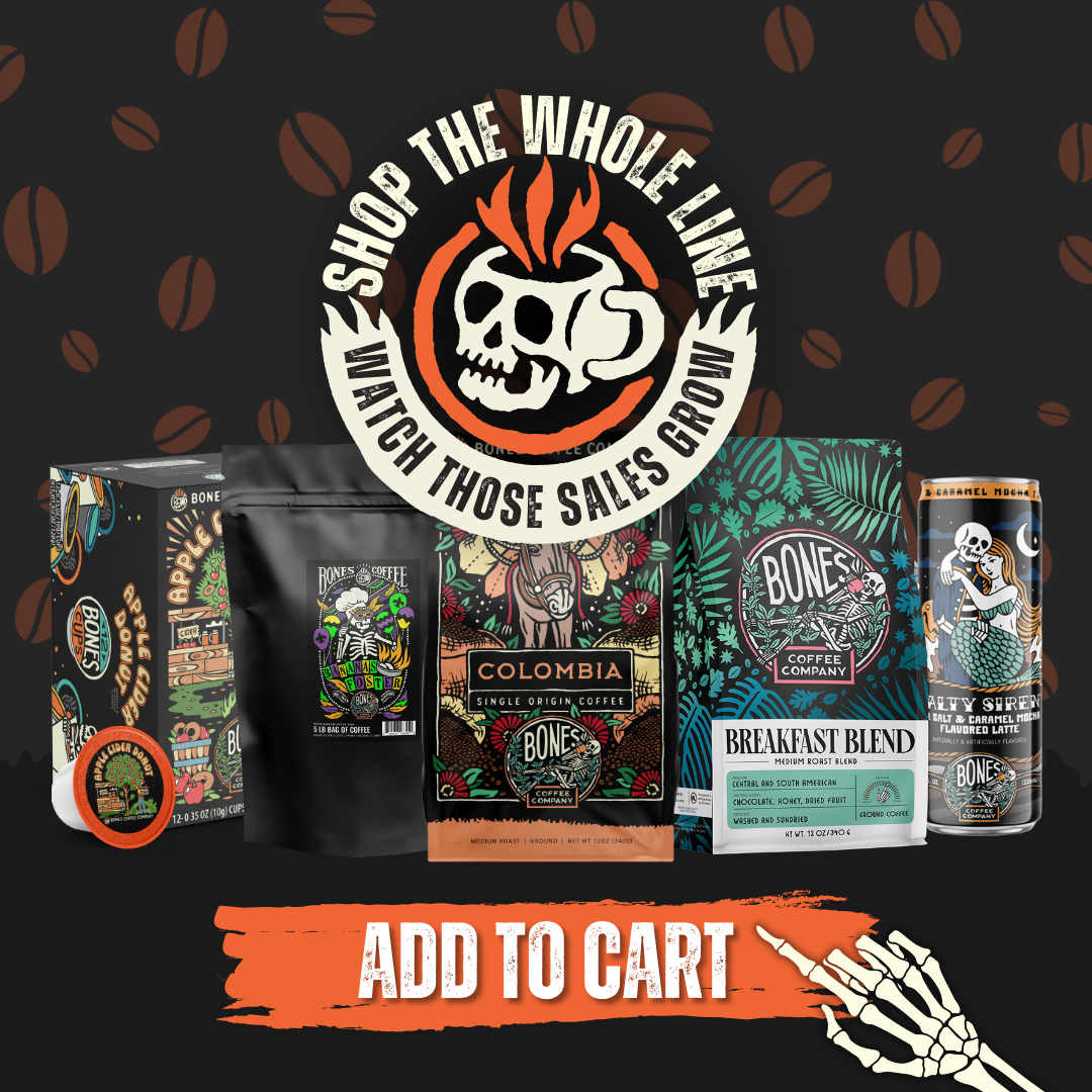 Bones Coffee Company - Wholesale Coffee Beans - Espresso | 12oz | Whole Bean & Ground4