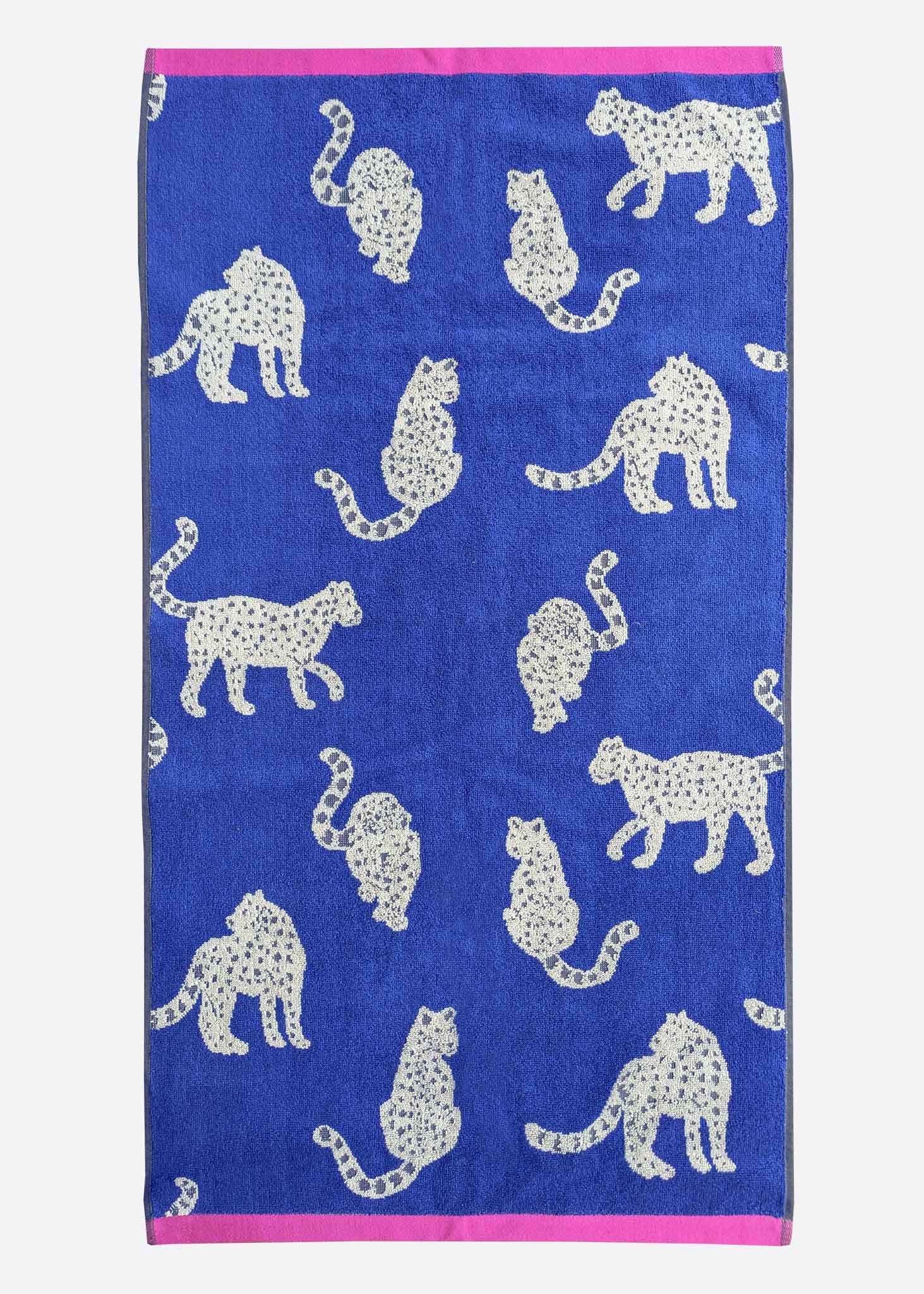 Anorak - Venta al por mayor Toallas de baño - Toallas de algodón orgánico con diseño de leopardos de las nieves4