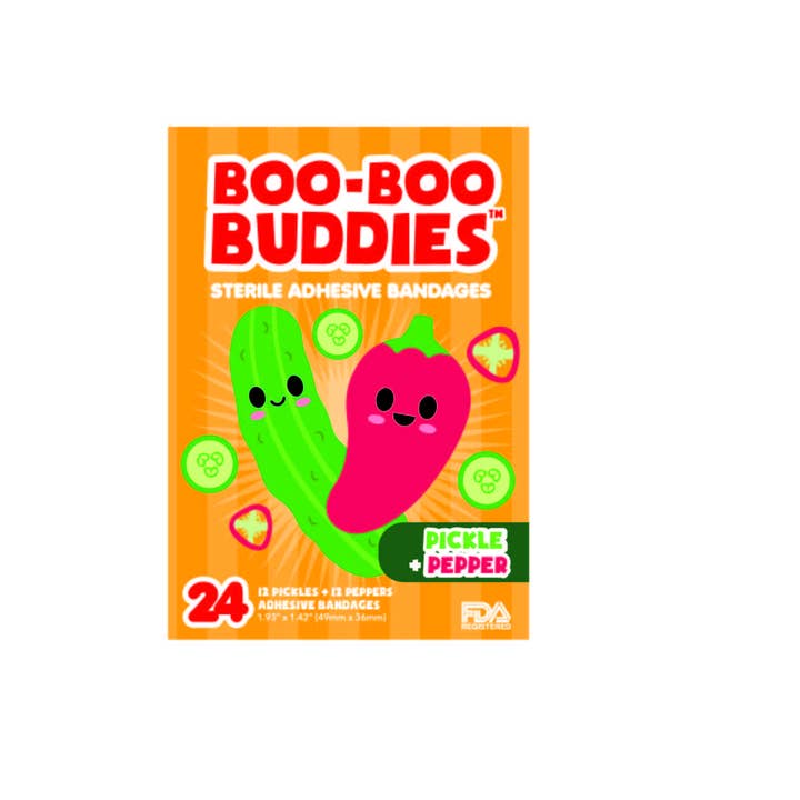 Boo Boo Buddies - Wholesale Bandaids/Bandages - Pickle + Pepper Bandages