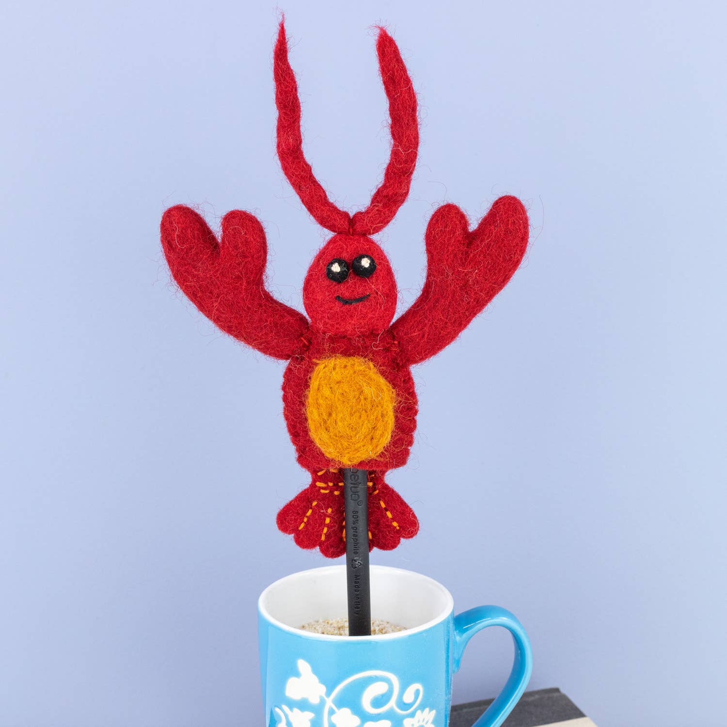 dZi Handmade – wholesale Fingerdocka - Barn och baby – Hummer Vild Ylle1