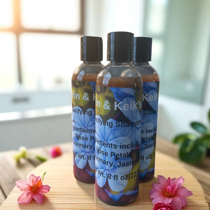 Clarifying Shampoo for wholesale by Vin & Keik’s Herbal Tea, LLC