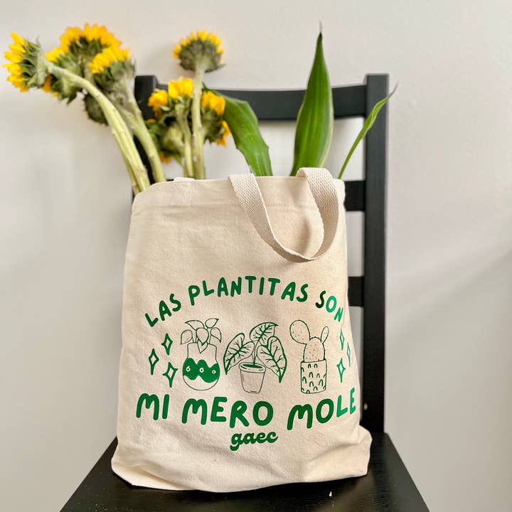 Gaec Studio - Wholesale Tote Bag - Women's - “Plantitas” heavy duty tote bag 3