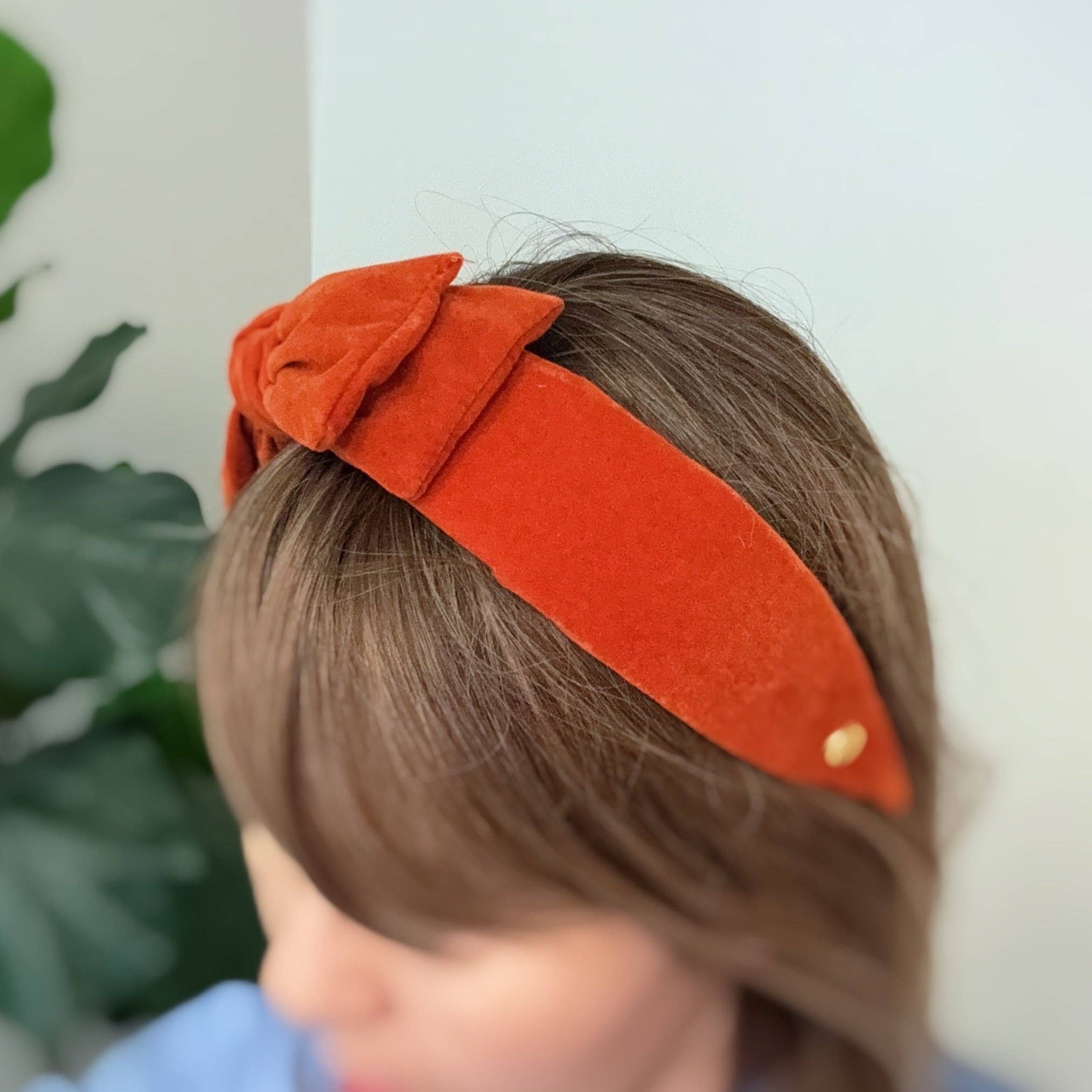 Ellison+Young - Wholesale Fashion Headband - Women's - Structured Velvet Bow Headband8