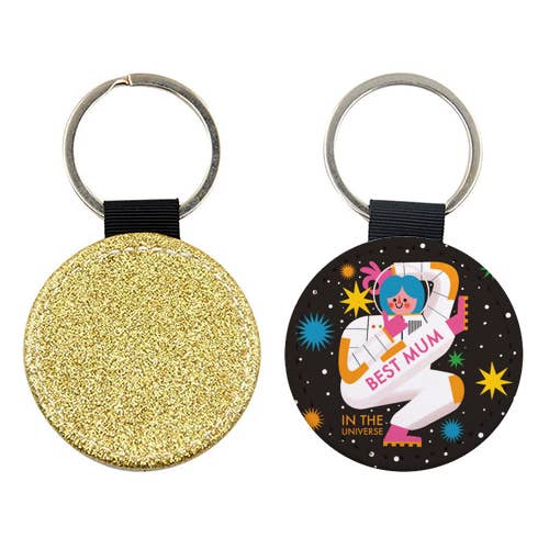 Portachiavi 'Miglior Mamma dell'Universo Design' per la vendita all'ingrosso da parte di ART WOW