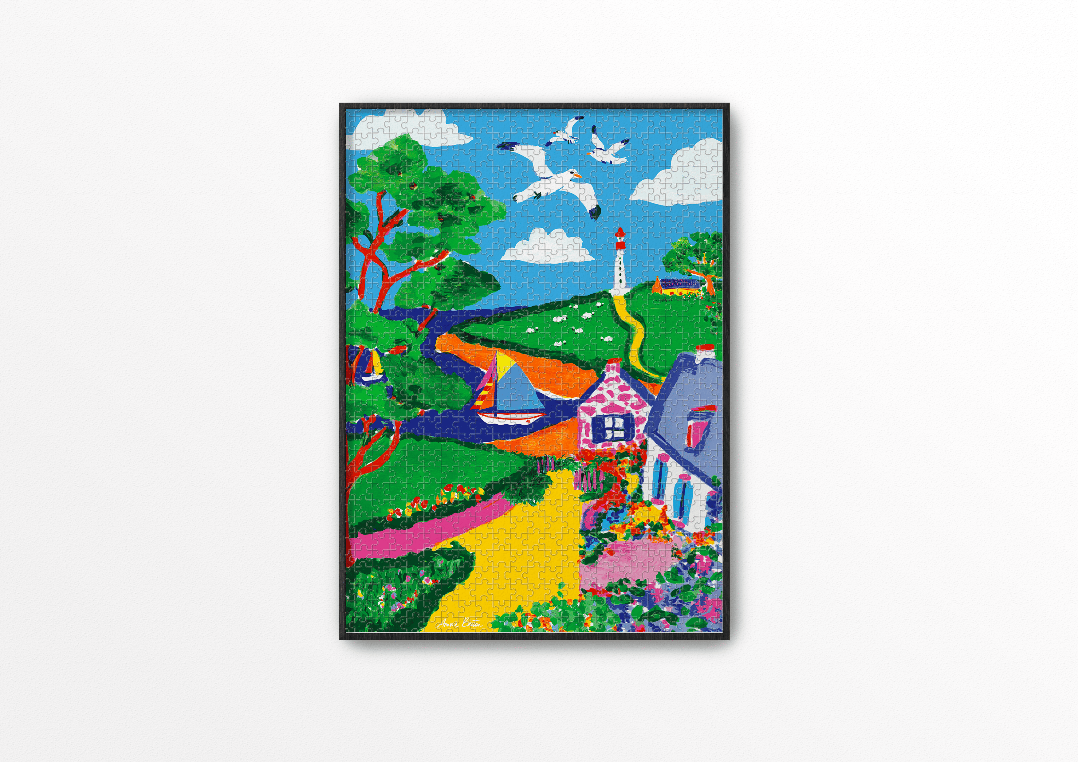 Piece & Love - Wholesale Puzzle - Adult - 1000 piece Puzzle - Fish-moi la paix (La Belle-Iloise)0