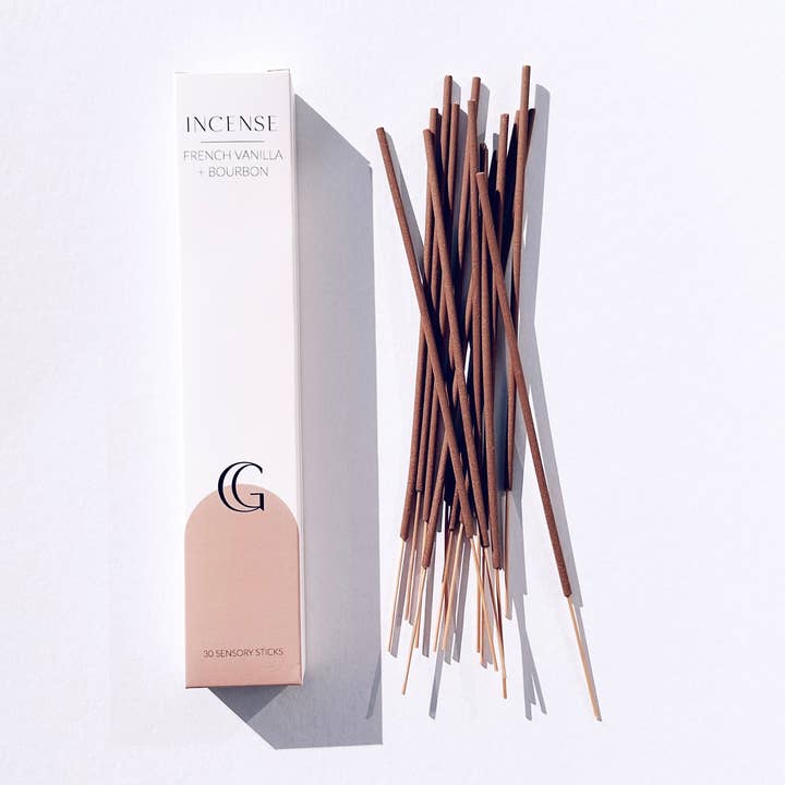 Incense - French Vanilla & Bourbon for wholesale by The Little Gifter Co.