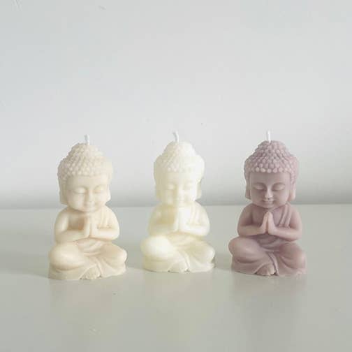 Sweet-Deco Creative - Wholesale Novelty Candle - Hand cast little Buddha candle