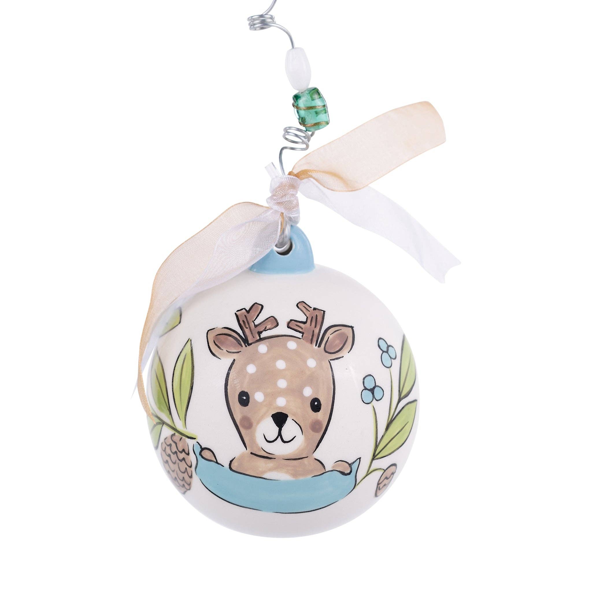 Glory Haus - Wholesale Ornament - Baby Boy Deer 1st Christmas Ornament1