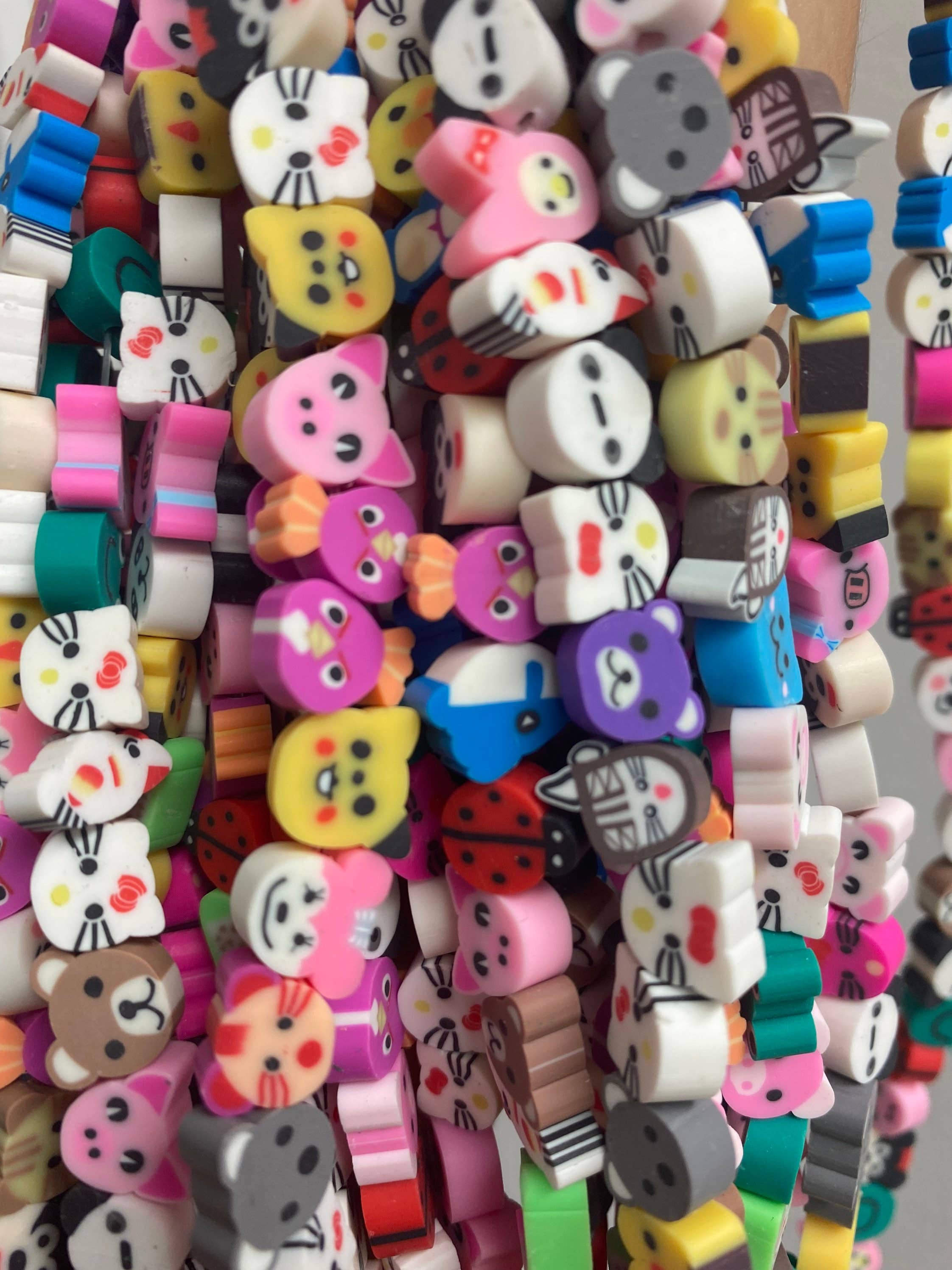 The Bead Bazaar - Wholesale Beads - 16" Yin Yang Beads, Keychain Ying Yang Beads, Black And White Yin Yang Beads, Small Yin Yang Spacer Beads, Kids DIY Jewelry, Bulk Yin Yang Beads8