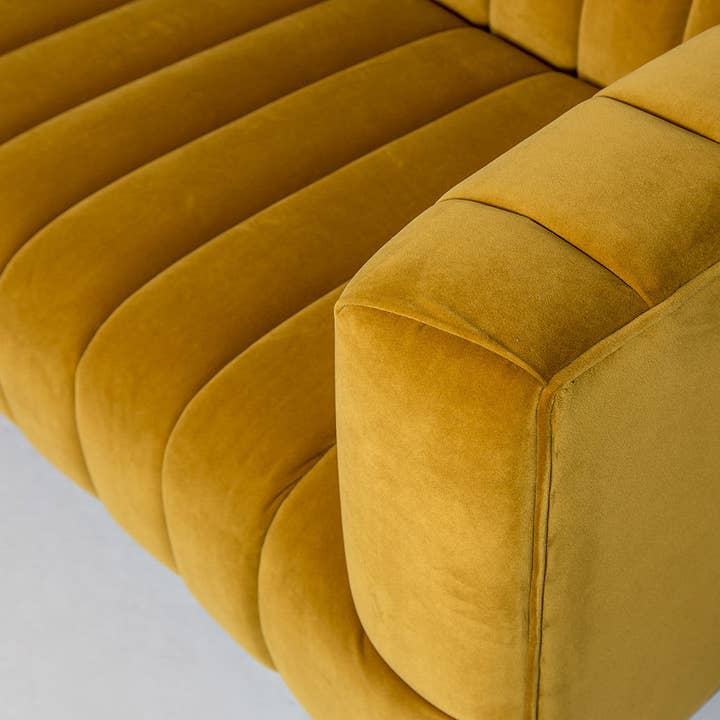 Style In Form - Wholesale Sofa - Elliot Condo Sofa - Mustard5