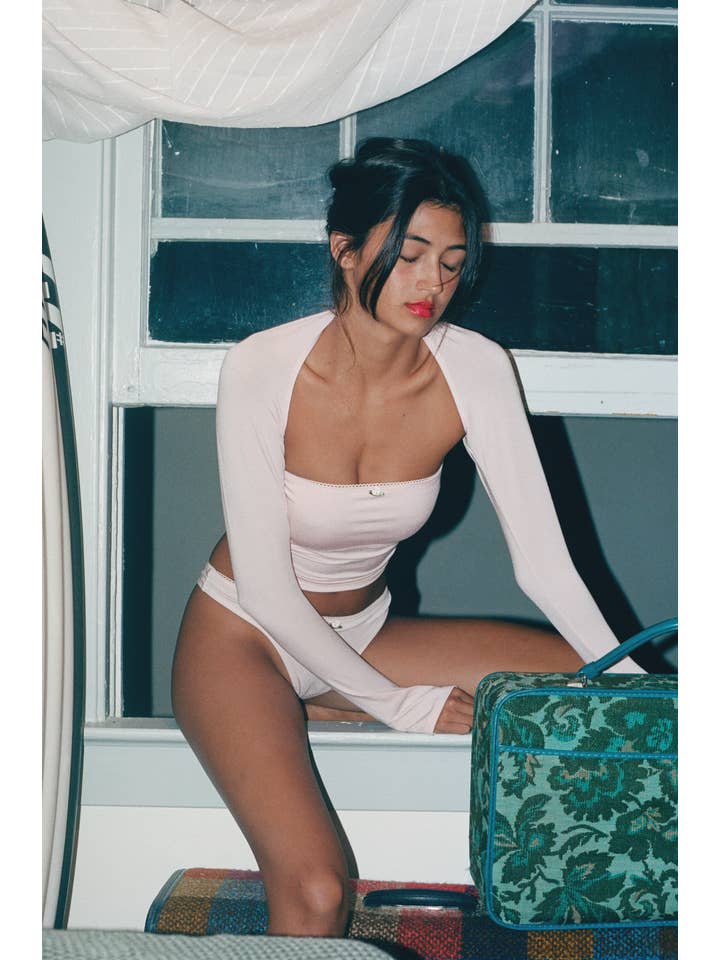 BALLET BOLERO IN PETAL for wholesale on Faire1