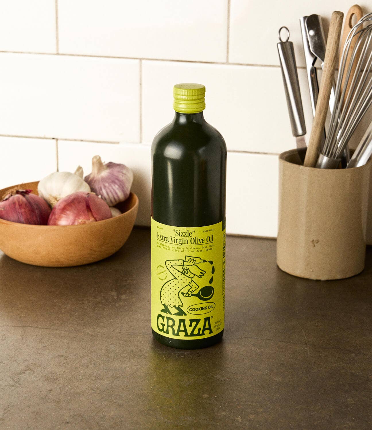 Graza - Wholesale Olive Oil - "Sizzle" Glass 5