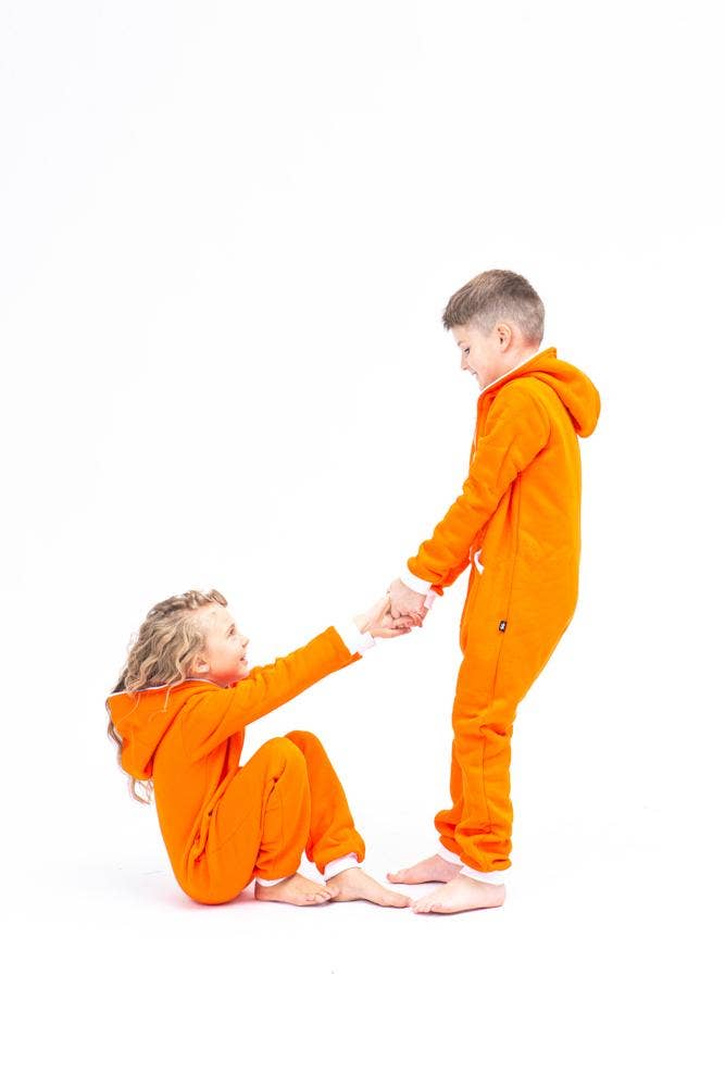 Sofa Killer - Wholesale Onesie - Kids - Sofa Killer Orange Unisex Kids Onesie With White Cuffs1