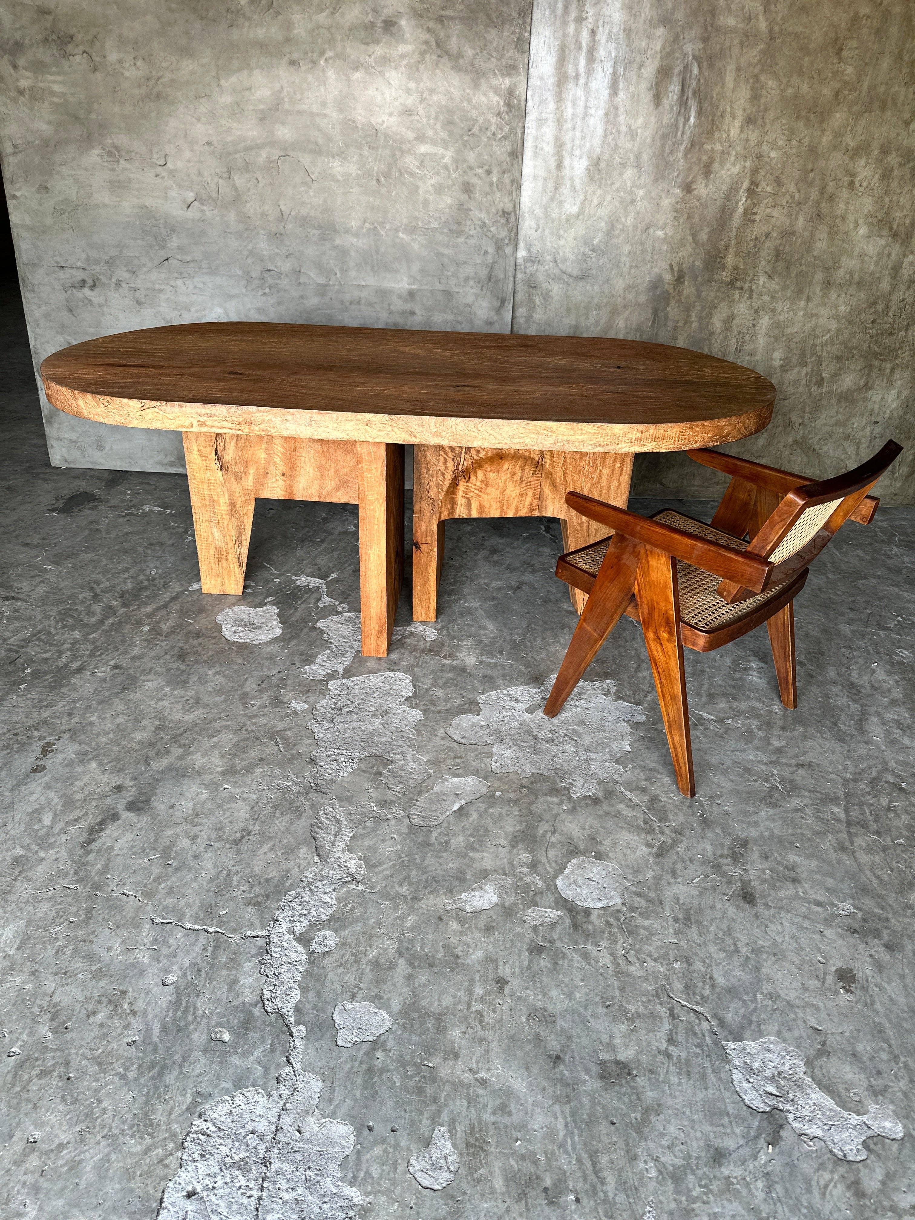 Office Objets - Wholesale Coffee Table - Massive mango wood table 2m10x1m15