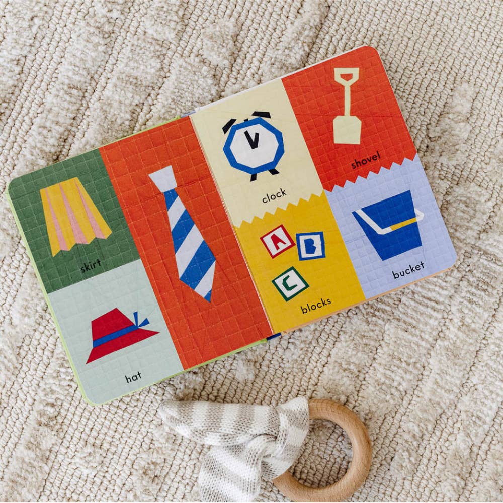 Penguin Random House LLC - Wholesale Baby & Toddler Book (0-2) - First Words With Cute Quilted4