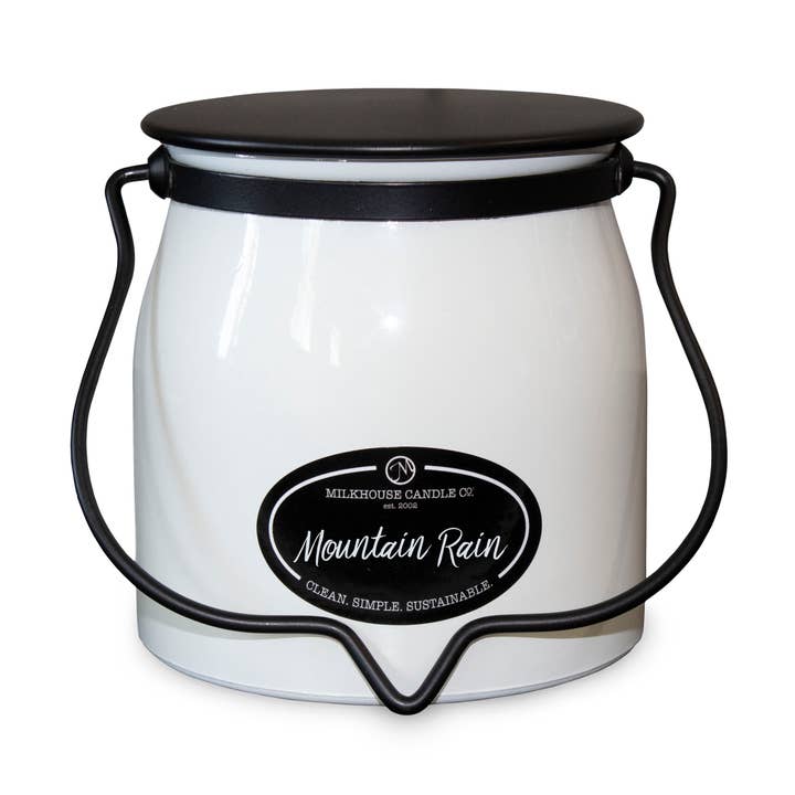 16 oz Butter Jar Candle: Mountain Rain and other Purchase Wholesale vanilla rain. Free Returns & Net 60 Terms on Faire trending on Faire.