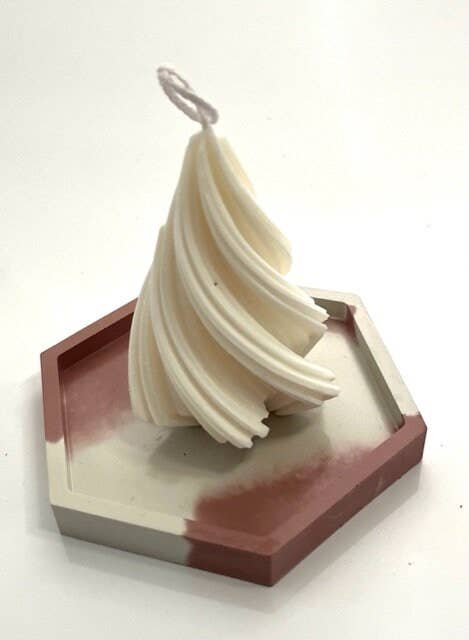 Lymeliteco – wholesale Decorative tray – Hexagon Concrete Tray |Hexagon Tray| Decorative Tray5