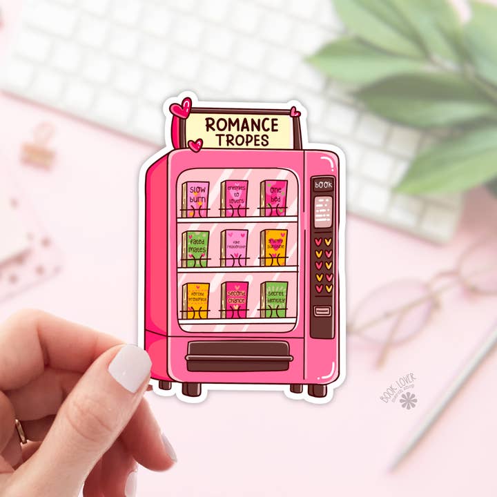 Book Lover Merch Shop - Wholesale Sticker - Romance Tropes Stickers / Bookish Stickers / Book Lover Gift