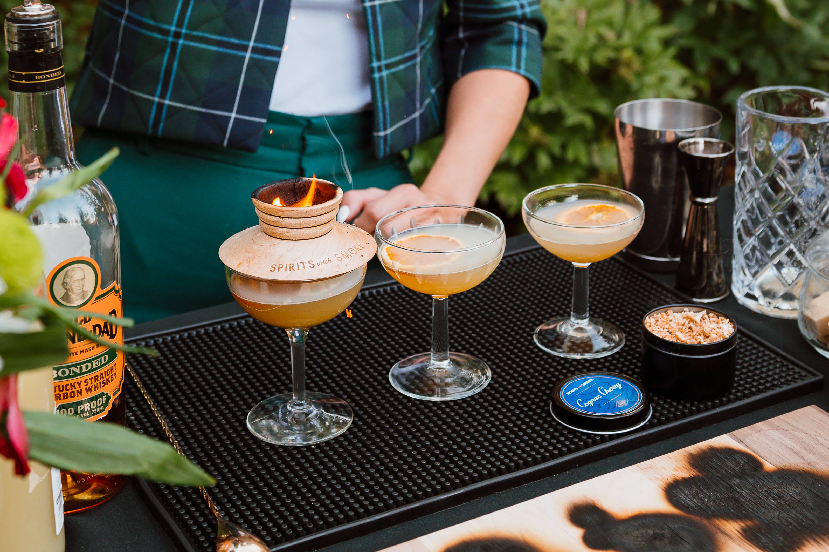 Spirits WIth Smoke - Vente Ustensiles de bar - Outil de fumage pour cocktails et aliments | Ensemble de soucoupes à fumer5