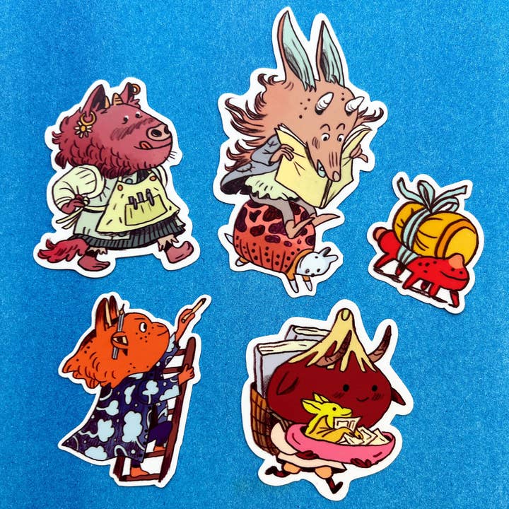 Natalie Andrewson - Wholesale Sticker - The Painter Sticker5