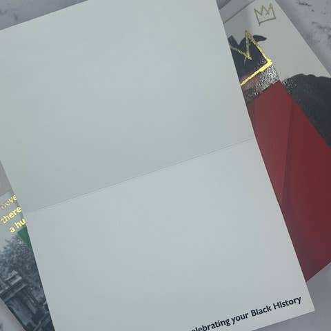 D. Johnson & Co Greetings - Wholesale Everyday Greeting Card - Share in celebrating BHM folded card set1