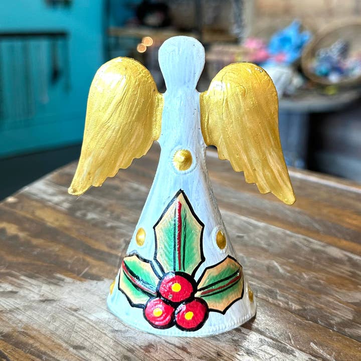 Little Holly Angel- White for wholesale by Haiti Fair Trade- Papillon Marketplace