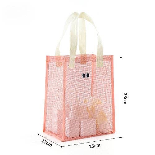 Dipped Shop – wholesale Tote bag – Women's – Eyes Large Capacity Mesh Handbags DP25C6363