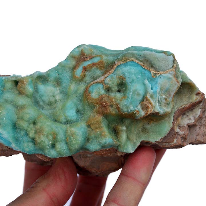 Kaia & Crystals - Wholesale Spiritual Stone/Crystal - Raw Blue Aragonite Crystal (100g - 1.500g)