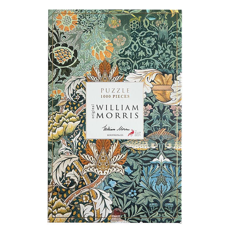 Koustrupco - Wholesale Puzzle - Adult - Puzzle William Morris Original - 1000 pieces- Made in Europe6