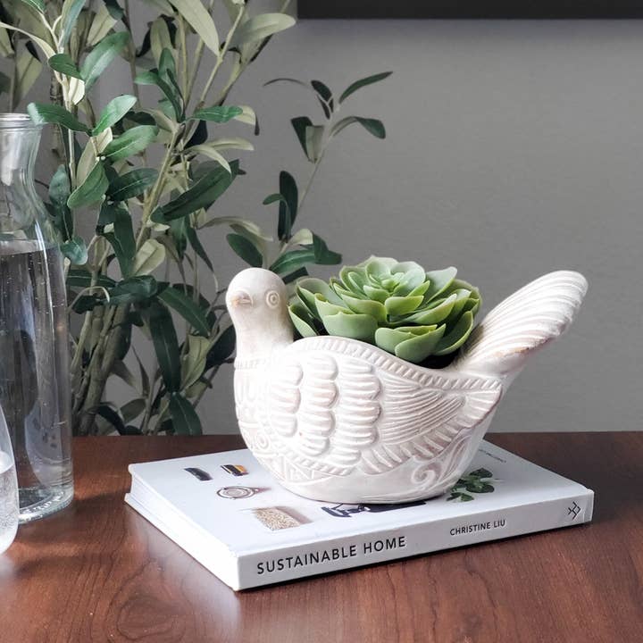 KORISSA - Wholesale Plant pot - Handmade Planter Pot • Terracotta Pot - Turtle Dove2